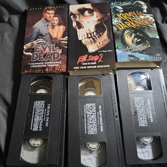 HORROR Lot Of 6 VHS Evil Dead 2 Army Of Darkness Cabin Fever Carnival Of Souls - Picture 8 of 8